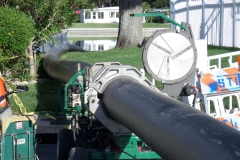 Fusing Pipe For Sanitary Pipe Burst